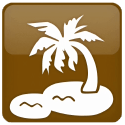 Trophy Icon for Beach Bum