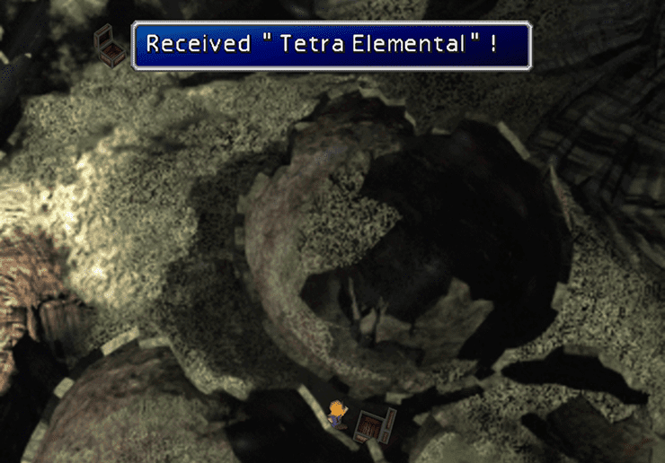 Obtaining a Tetra Elemental in the Northern Cave