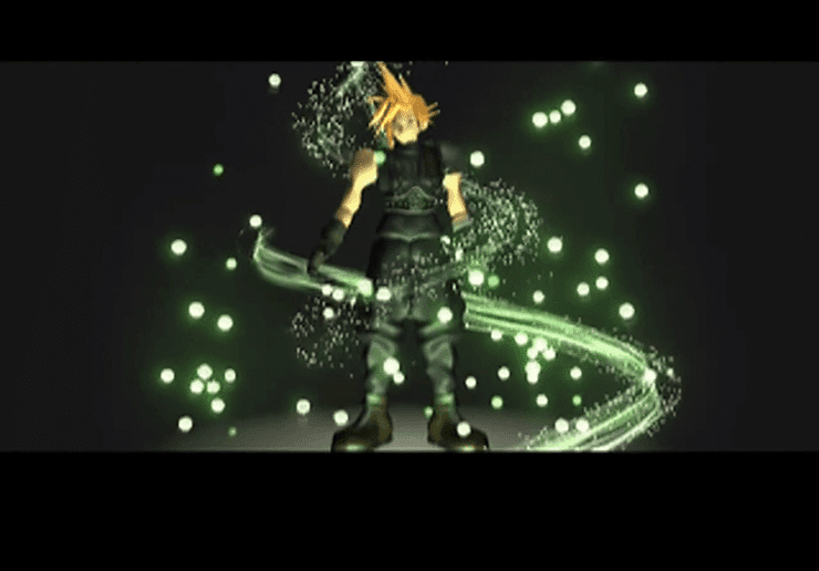 Cloud during the final video