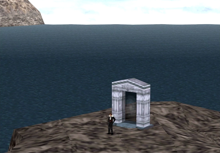 Standing near one of the new portals to Ultimecia’s Castle on the World Map