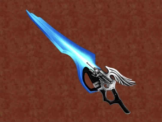 Squall’s Lionheart weapon as pictured in Weapons Monthly magazine