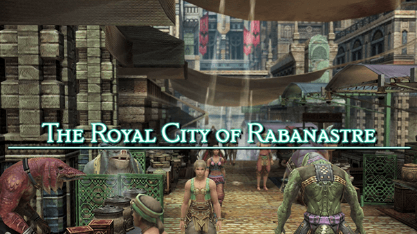 The Royal City of Rabanastre Title Screen