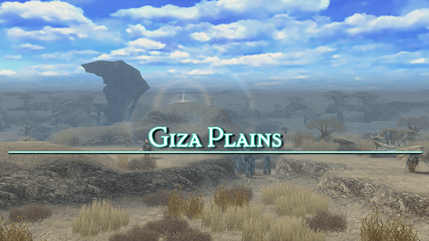 Giza Plains Title Screen