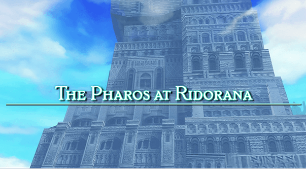 Pharos at Ridorana Title Screen