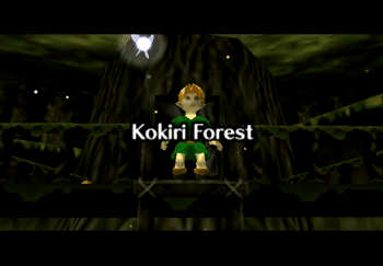 Kokiri Forest Title Screen