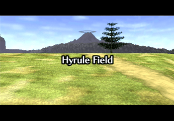 Hyrule Field Title Screen