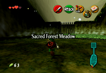 Entering the Sacred Forest Meadow