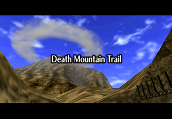 The Death Mountain Trail Title Screen