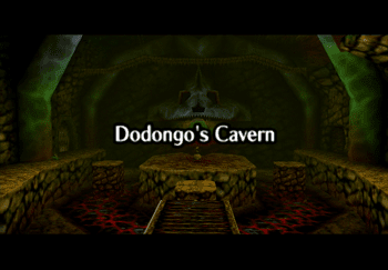 Dodongo’s Cavern Title Screen