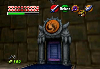 The entrance to the Orange / Spirit Trial