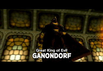 Ganondorf Title Screen