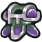Purple and Green Armor Icon
