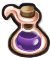 Purple Bottle Icon
