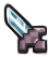 Maroon Dagger Icon