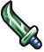 Green Sword Icon