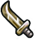 Brown Sword Icon