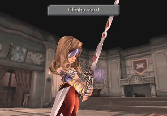 Thumbnail of the video showing the boss battle against Beatrix (Alexandria Castle)