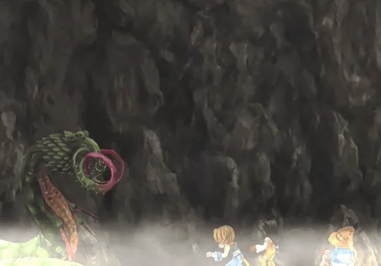 Thumbnail of the video showing the boss battle against Ralvuimago