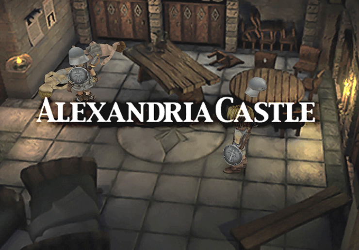 Alexandria Castle Title Screen