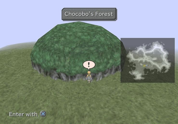 Chocobo’s Forest on the World Map