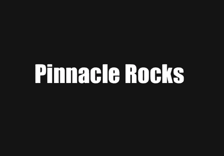 Pinnacle Rocks Title Screen