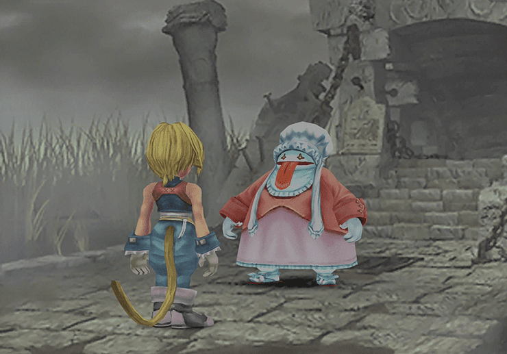 Zidane standing near the entrance to Fossil Roo in Qu’s Marsh