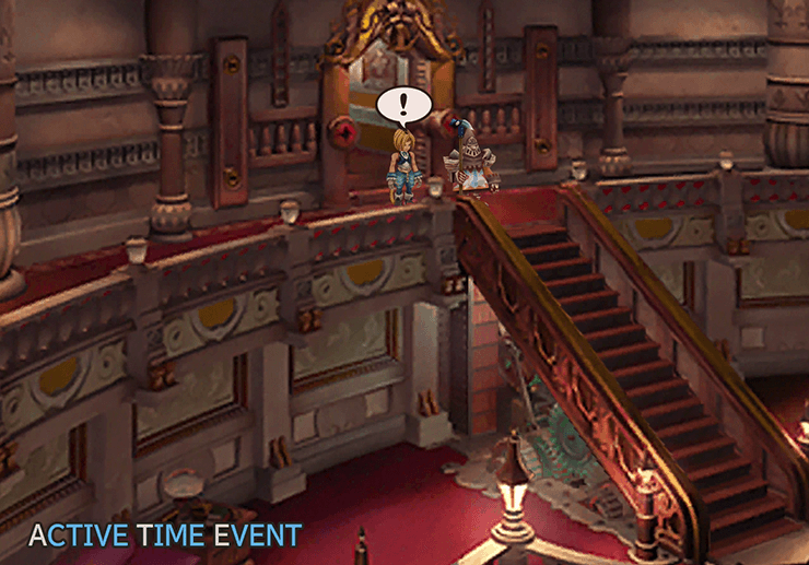 Active Time Event in Lindblum Castle