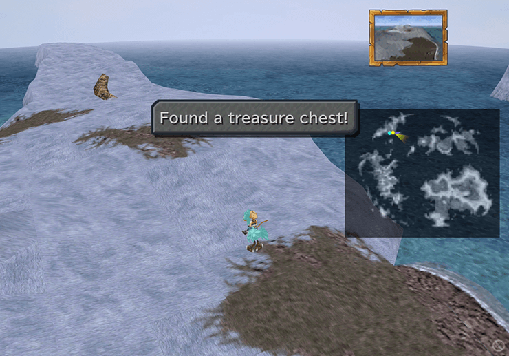 Location of Chocograph 6: Cold Field on the Lost Continent