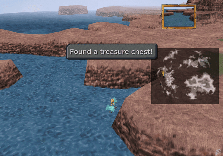 Location of Chocograph 8: Faraway Lagoon on the Forgotten Continent