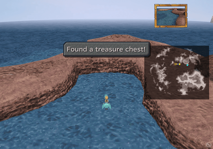 Location of Chocograph 9: Abandoned Lagoon on the Outer Continent