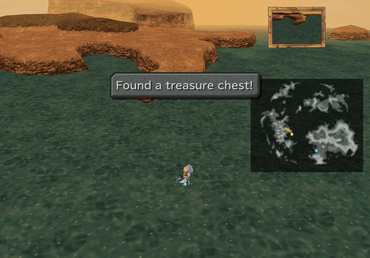 Location of Chocograph 17: Sea at Dusk on the Forgotten Continent