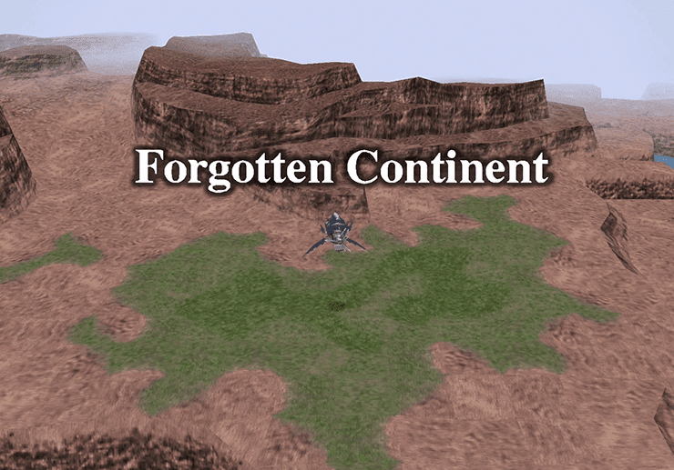 Forgotten Continent Title Screen