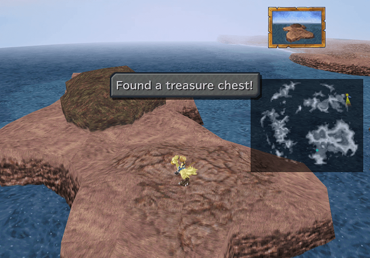 Location of Chocograph 21: Outer Island just off the Mist Continent