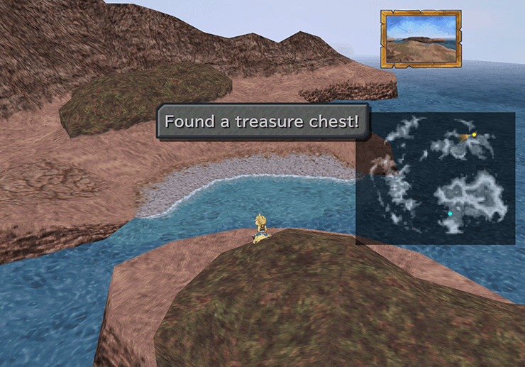 Location of Chocograph 22: Outer Island 2 just off the Mist Continent