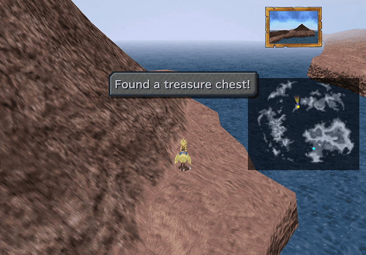 Location of Chocograph 23: Fairy Island just off the Mist Continent