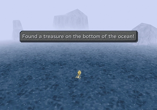 Chocobo Dive Spot location