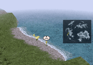 Watched the waves around the world and relaxed - the Chocobo Beaches side quest