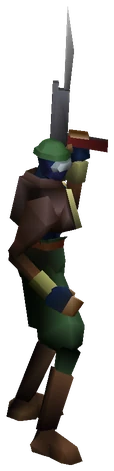 Corneo’s Lackey enemy model from Final Fantasy VII