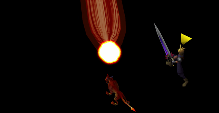 Red XIII using Cosmo Memory