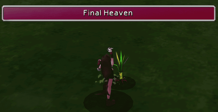 Tifa using Final Heaven
