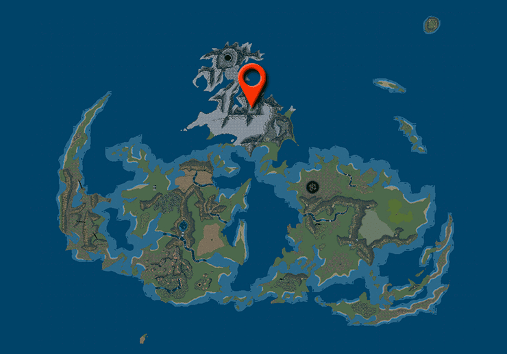 Chocobo Sage’s House on the World Map
