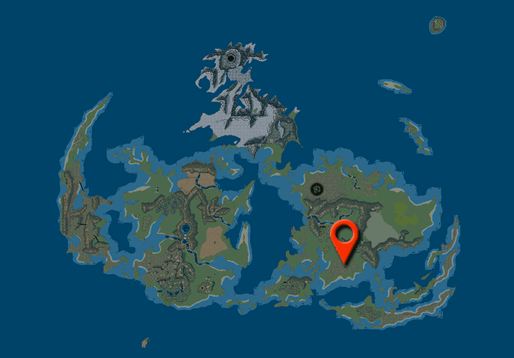 Fort Condor on the World Map