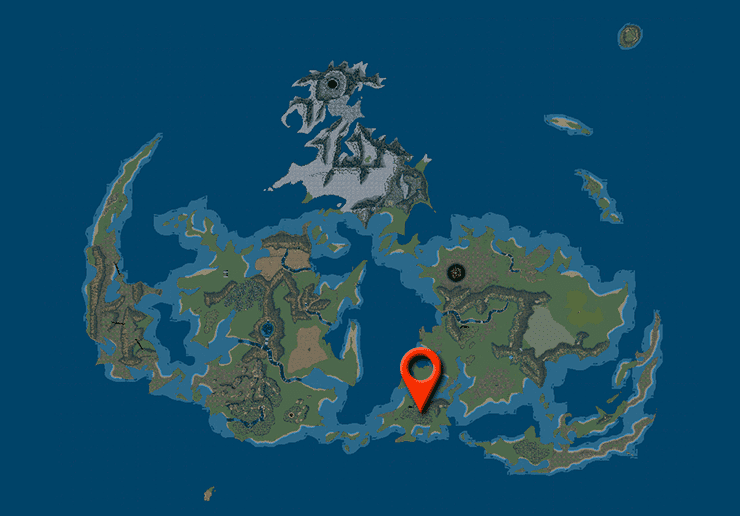 Temple of the Ancients Location
