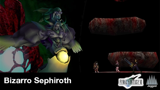 Thumbnail of the video for the Bizarro Sephiroth boss battle
