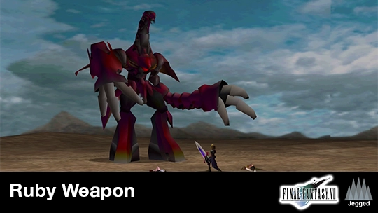 Thumbnail of the video for the Ruby Weapon boss battle