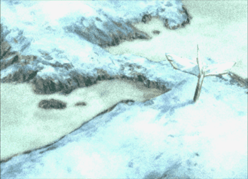 Dead tree in the Great Glacier
