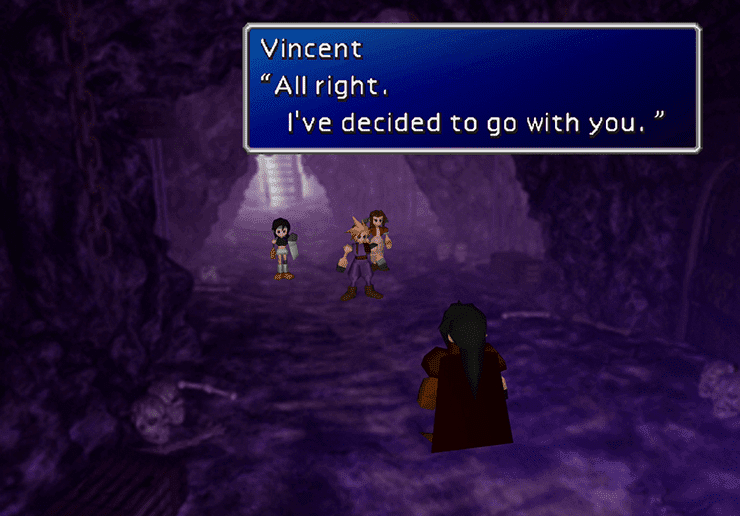 Vincent offering to join your party