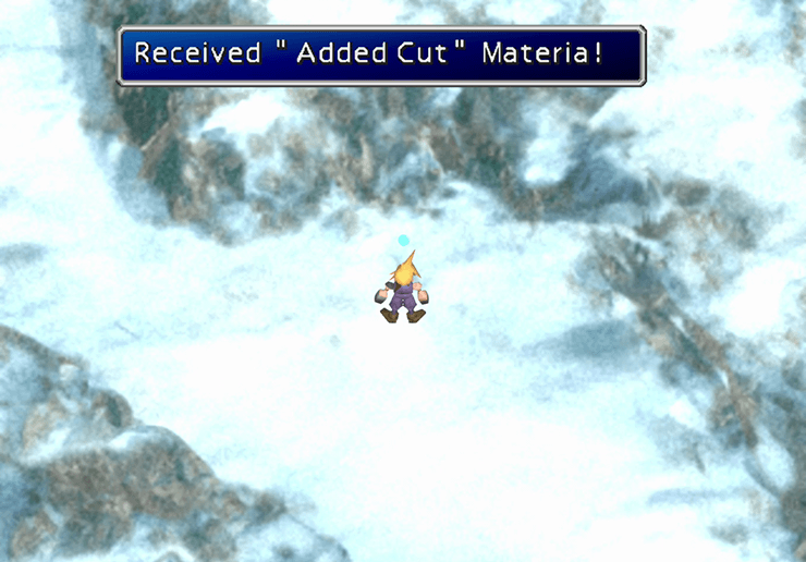Picking up the Added Cut Materia in the Great Glacier