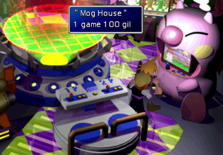 Mog House arcade game