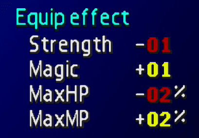 Materia Stat Effects